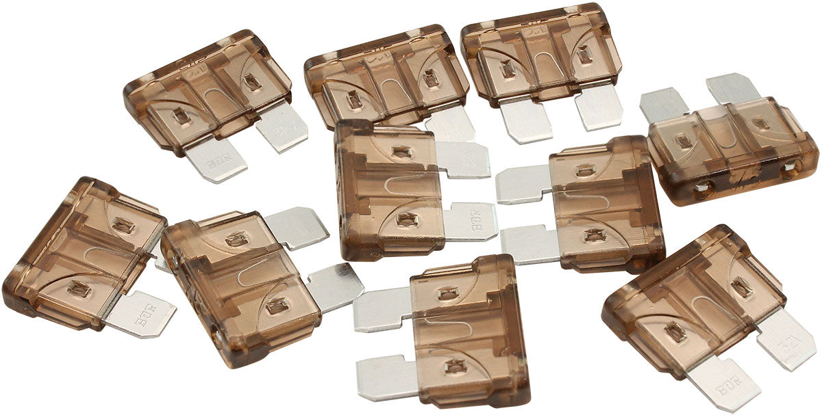 AF49-4006 - 7.5 AMP STANDARD BLADE FUSE BROWN COLOUR 10 PACK