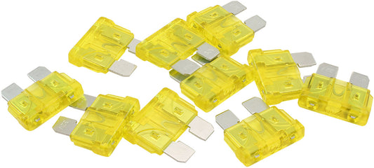 AF49-4009 - 20 AMP STANDARD BLADE FUSE YELLOW COLOUR 10 PACK