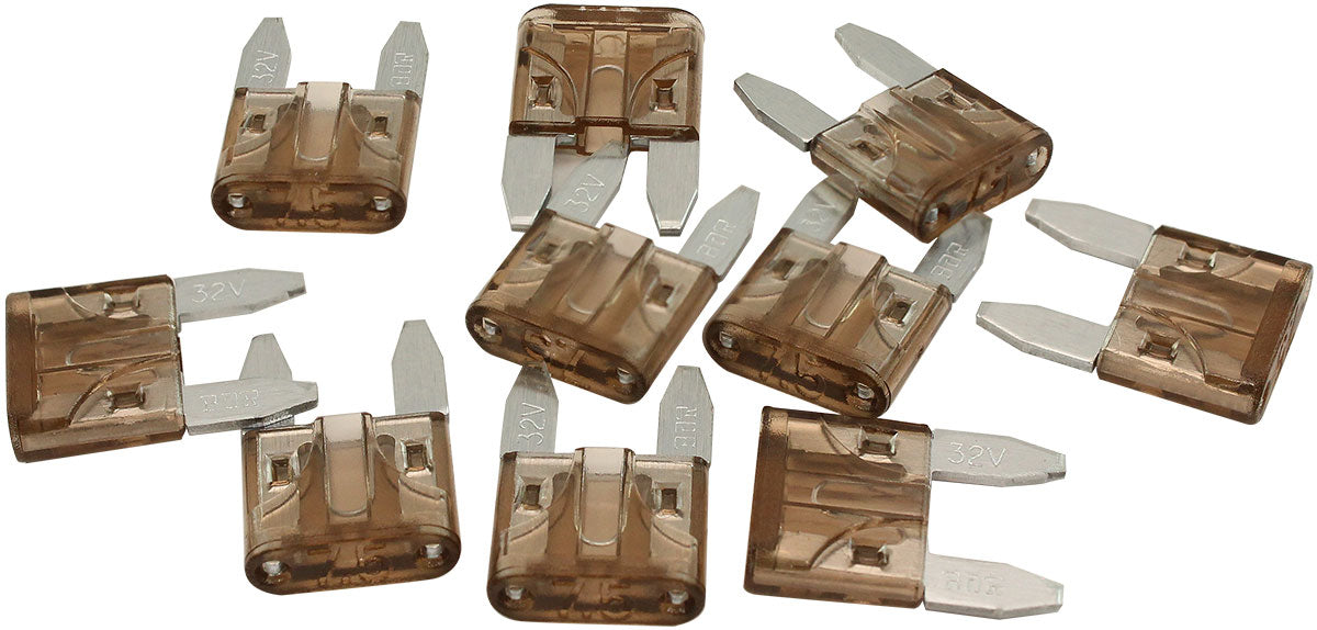 AF49-4017 - 7.5 AMP MINI BLADE FUSE BROWN BODY COLOUR 10 PACK