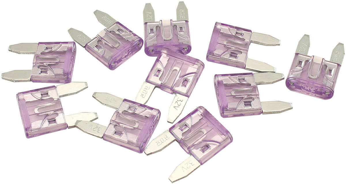 AF49-4023 - 35 AMP MINI BLADE FUSE PURPLE BODY COLOUR 10 PACK
