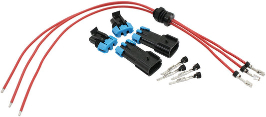 AF49-4047 - 3 WIRE ELECTRICAL TERMINAL RED BULKHEAD SINGLE POSITIVE