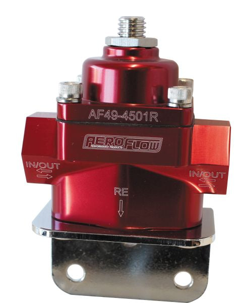 AF49-4501R - BYPASS REG 4.5-9 PSI ADJUSTABL-8 ORB PORTS BOTTOM RETURN