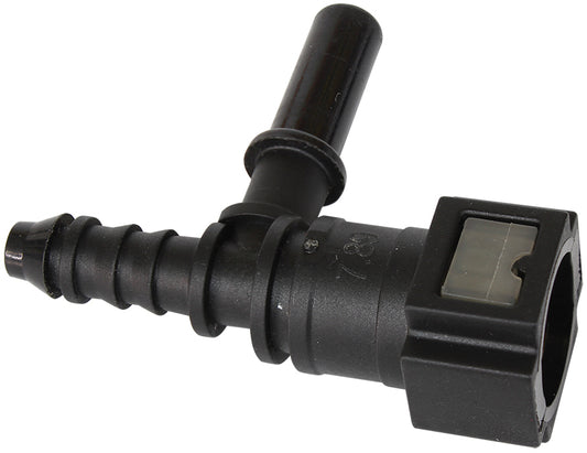 AF49-7003 - PUSH ON 5/16" EFI TEE TO 5/16" W/MALE EFI 5/16" ON SIDE