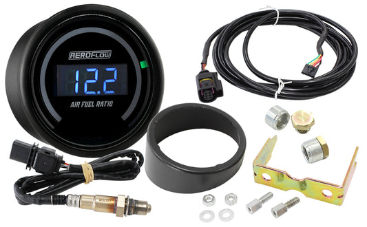 AF49-7500 - AIR FUEL RATIO GAUGE KIT DIGITAL WIDE BAND AFR SENSOR