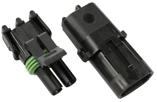 AF49-8502 - WEATHERPACK 2 PIN CONNECTOR MALE/FEMALE, PINS & SEALS