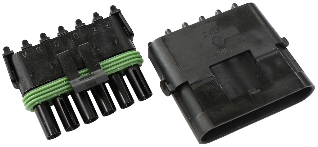 AF49-8506 - WEATHERPACK 6 PIN CONNECTOR MALE/FEMALE, PINS & SEALS