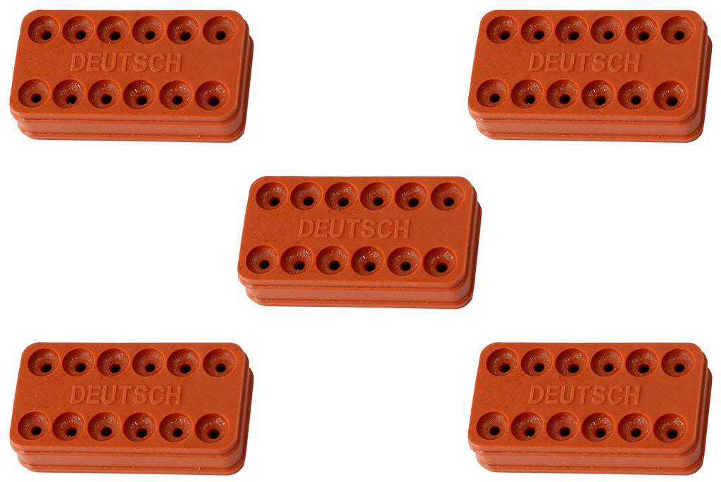 AF49-9044 - WEATHERTIGHT WIRE SEAL 12 PIN PACK OF 5 DEUTSCH