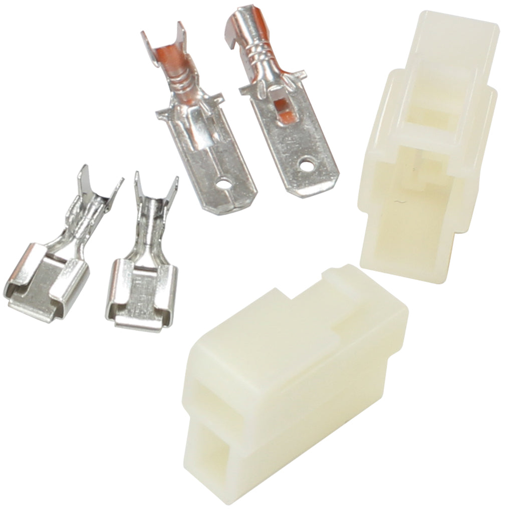 AF49-9552 - 2 PIN ELECTRICAL CONNECTOR AUTOMOTIVE SPADE STYLE