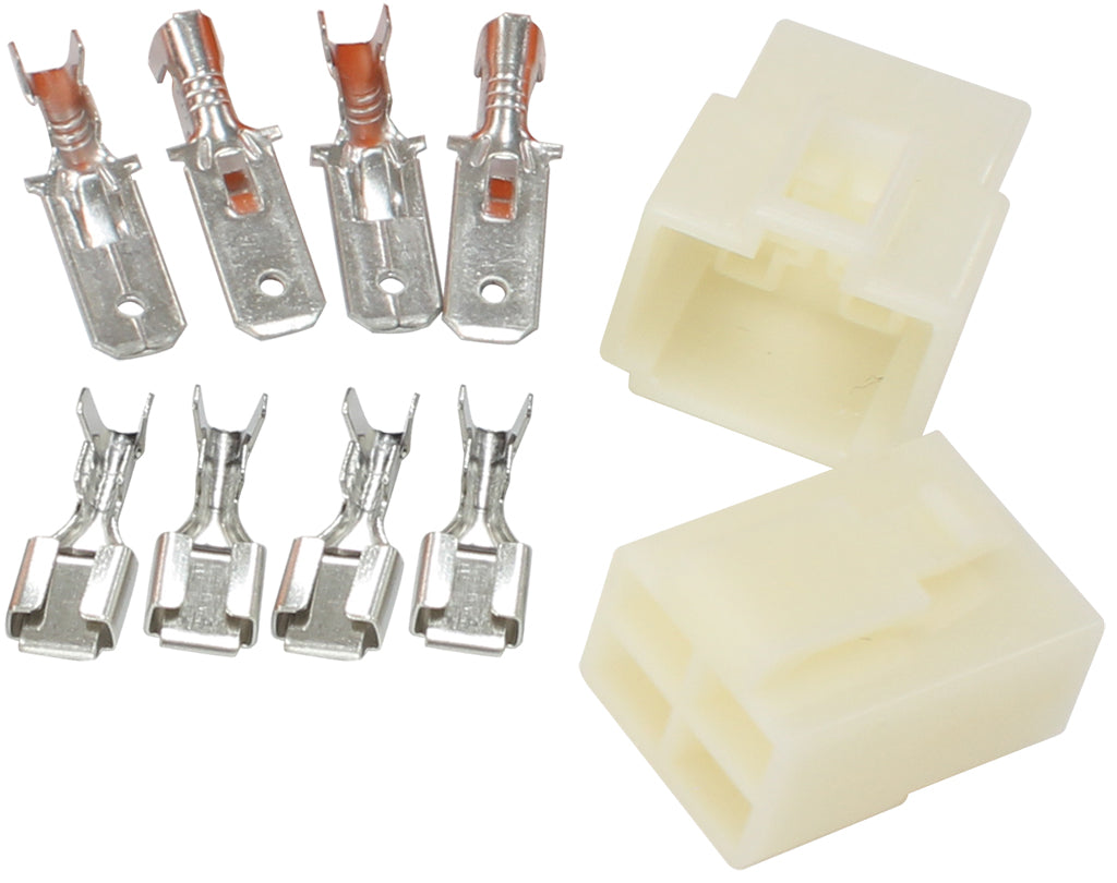 AF49-9554 - 4 PIN ELECTRICAL CONNECTOR AUTOMOTIVE SPADE STYLE