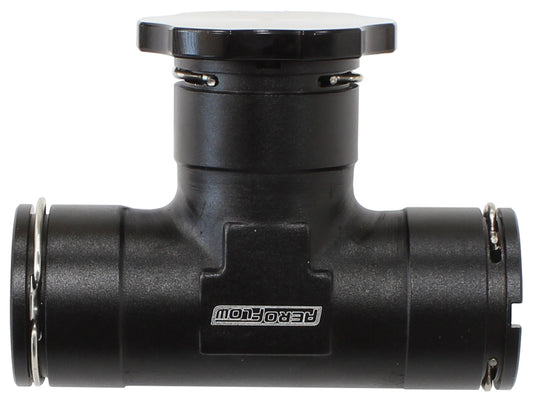 AF50-1002 - LSA S/CHARGER WATER FILL TEE FEMALE STRAIGHT WITH FILL CAP