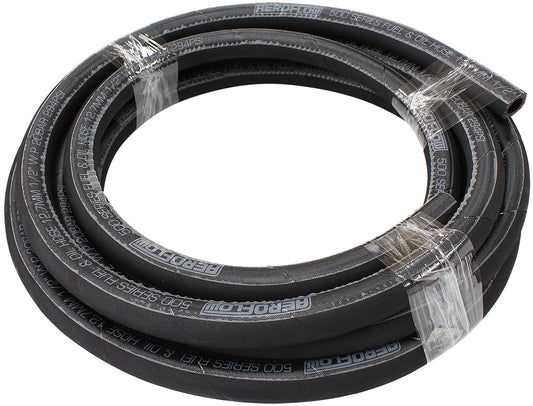 AF500-12-4.5MBLK - BLACK PUSH LOCK HOSE -12 3/4"4.5M RUBBER 19mm ID 25.4mm OD