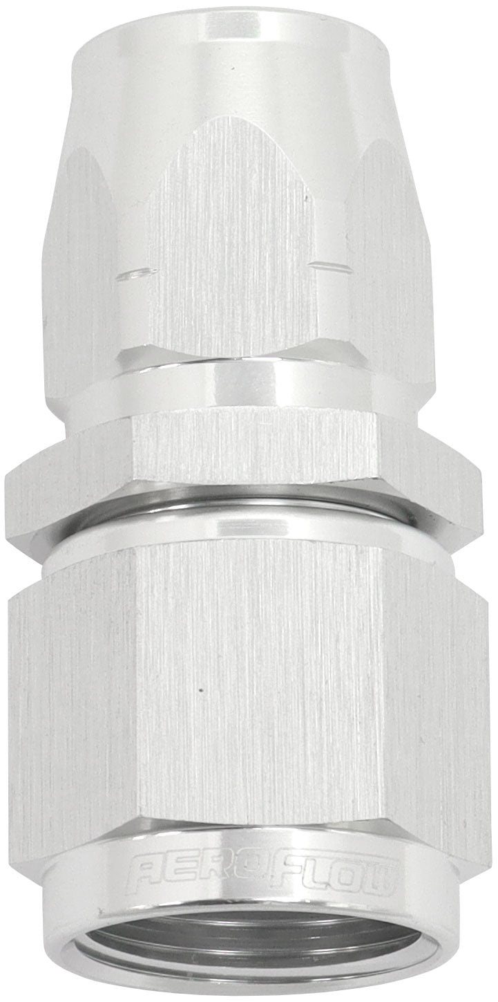 AF501-06-08S - STEPPED STRAIGHT END -6 HOSE TO -8AN REDUCER HOSE END SILVE