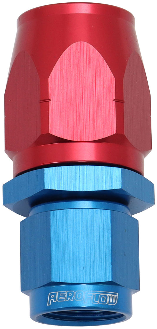 AF501-08-06 - STEPPED STRAIGHT END -8 HOSE TO -6AN EXPANDER HOSE END BLUE
