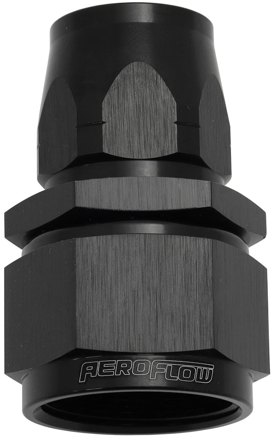 AF501-12-16BLK - STEPPED STRAIGHT END -12 HOSE TO -16AN REDUCER HOSE END BLAC