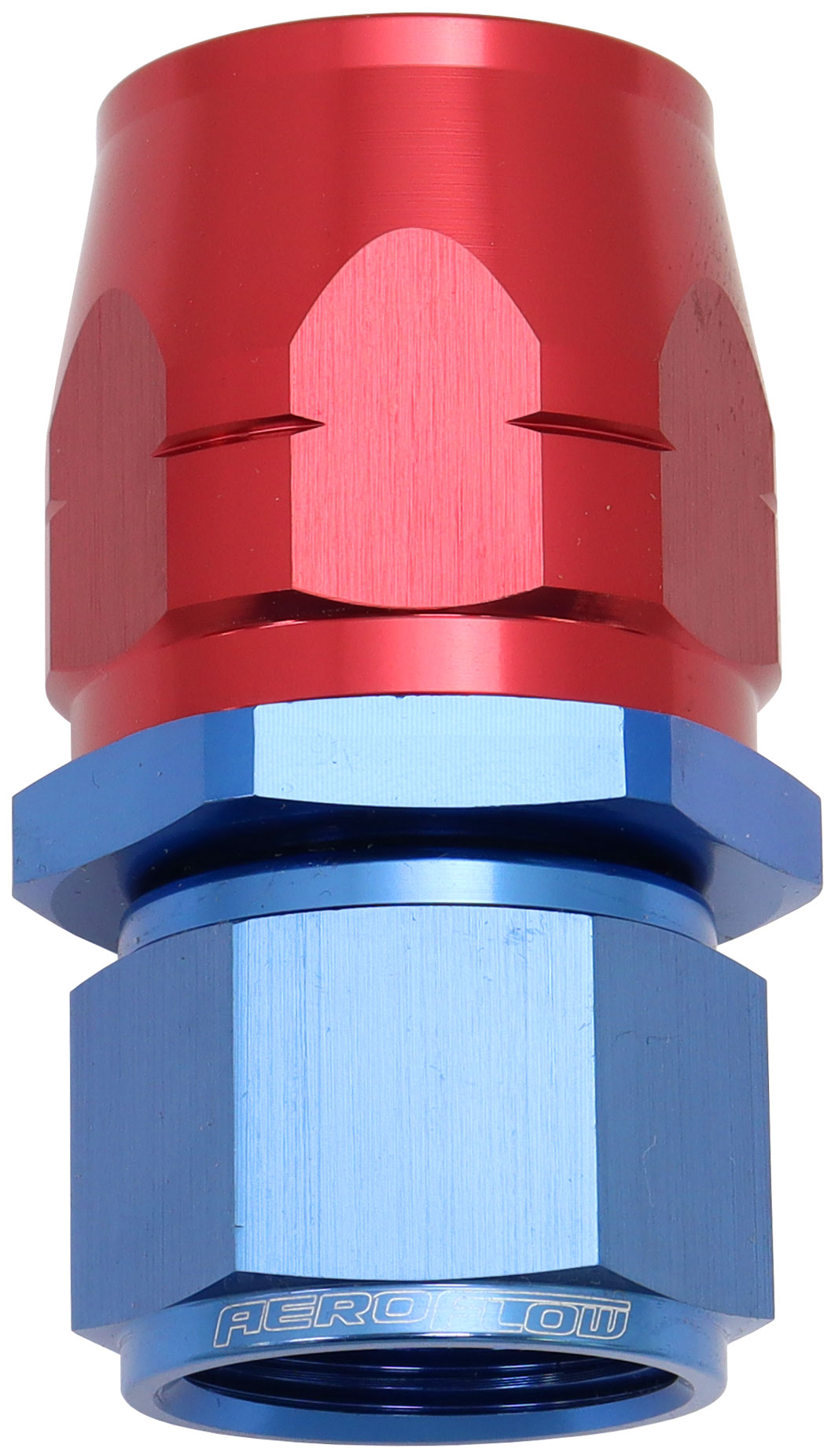 AF501-16-12 - STEPPED STRAIGHT END -16 HOSE TO -12AN EXPANDER HOSE END BLU