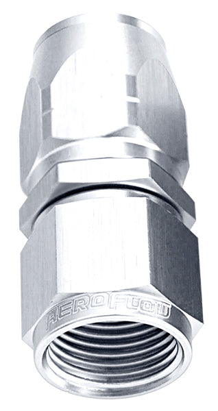 AF501-20S - ALLOY STRAIGHT HOSE END -20AN SILVER CUTTER STYLE SWIVEL NUT
