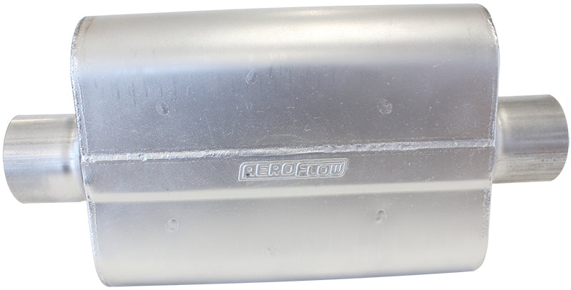 AF5011-250 - 2.5" CENTER / CENTER MUFFLER 13" LENGTH, 10" WIDTH, 4.5" H