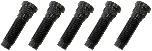 AF5071-1001 - 1/2" WHEEL STUDS 5pk .610" KNURL - 19/32 HOLE DISC / DRUM