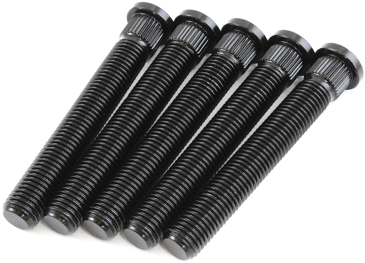 AF5071-1003 - M12 x 1.50mm WHEEL STUDS 0.505KNURL 82.5mm UHL 5 PACK HOLDENGM Aeroflow - AF 5071-1003