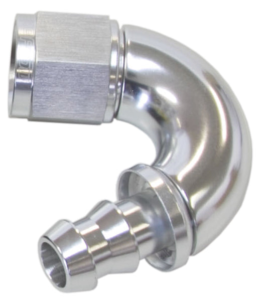 AF515-04S - -4AN 150 DEG FULL FLOW PUSH LOSILVER FULL FLOW PUSH LOCK