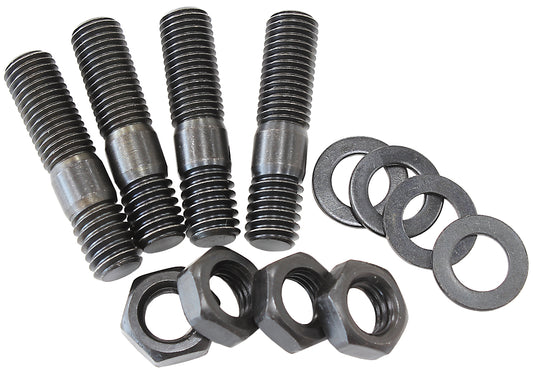 AF55-1008BLK - CARBURETTOR STUD KIT STANDARD 1-3/8" 35mm OAL HEX BLACK