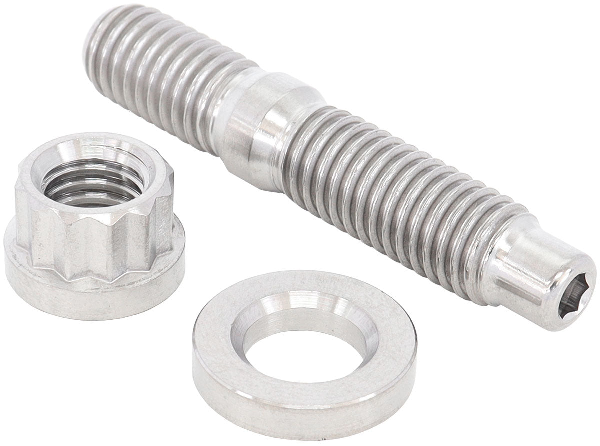 AF55-2000 - M8 TITANIUM STUD WASHER NUT KIT M8X1.25mm HEADER BOLT