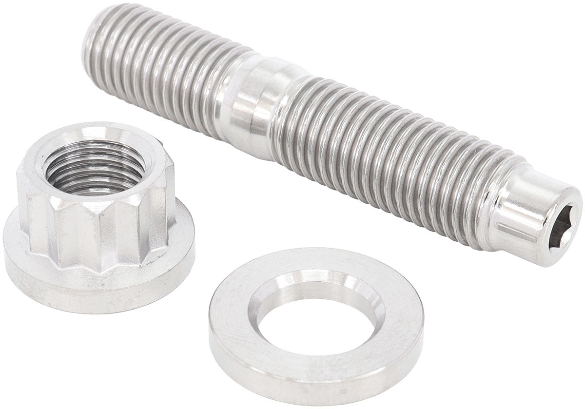 AF55-2003 - M10 TITANIUM STUD WASHER NUT KIT M10X1.25mm HEADER BOLT