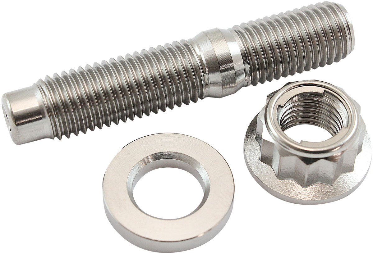 AF55-2013 - M10 TITANIUM STUD LOCKING NUT KIT M10x1.25mm HEADER BOLT