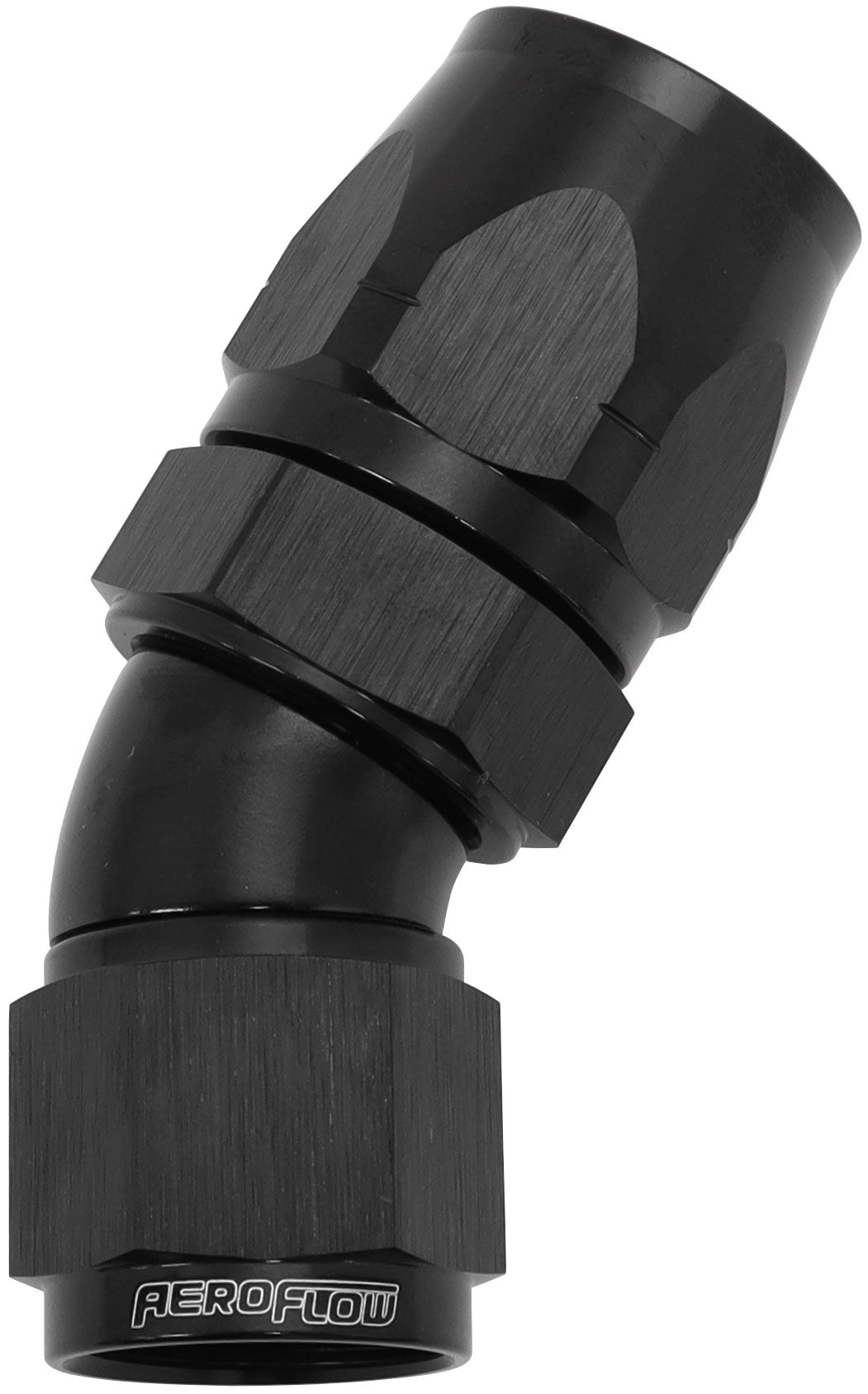 AF557-12-10BLK - ALLOY 30 DEG HOSE END -12 HOSETO -10AN EXPANDER HOSE END BLA