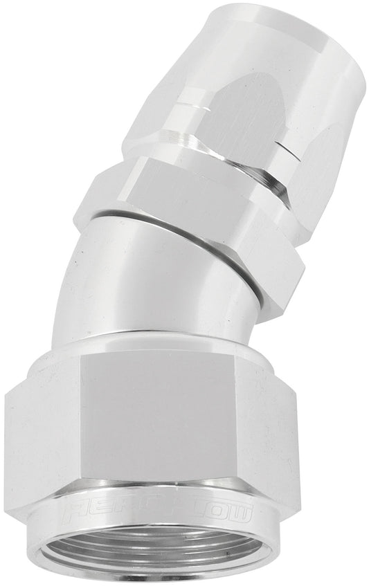 AF557-12-16S - ALLOY 30 DEG HOSE END -12 HOSETO -16AN REDUCER HOSE END SILV