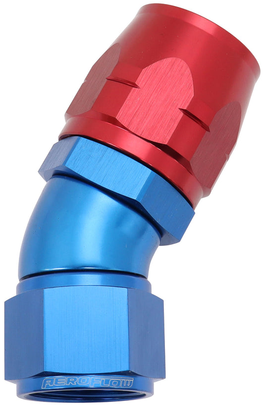 AF557-16-12 - ALLOY 30 DEG HOSE END -16 HOSETO -12AN EXPANDER HOSE END BLU