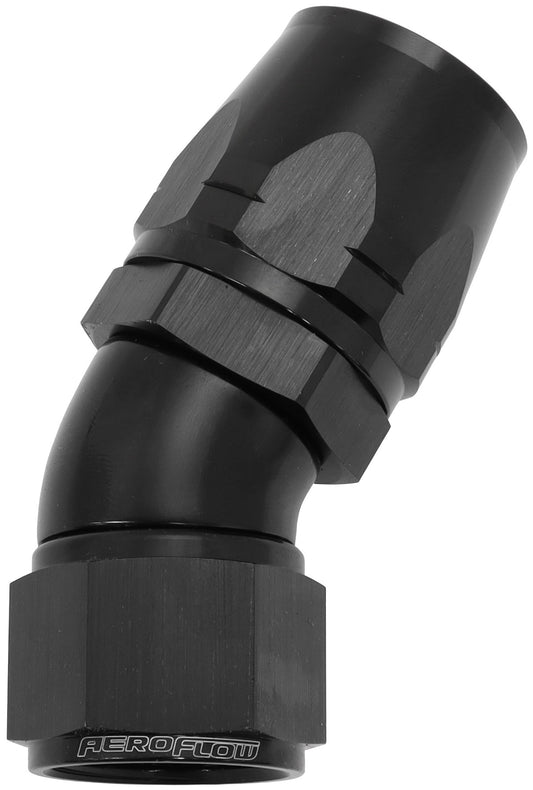 AF557-16-12BLK - ALLOY 30 DEG HOSE END -16 HOSETO -12AN EXPANDER HOSE END BLA