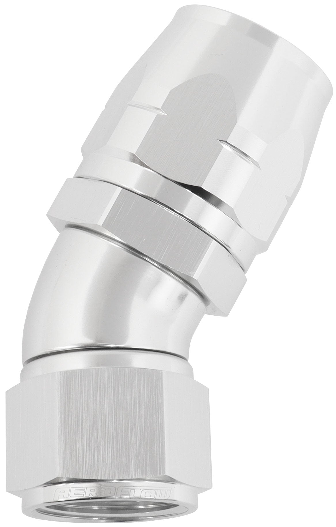 AF557-16-12S - ALLOY 30 DEG HOSE END -16 HOSETO -12AN EXPANDER HOSE END SIL