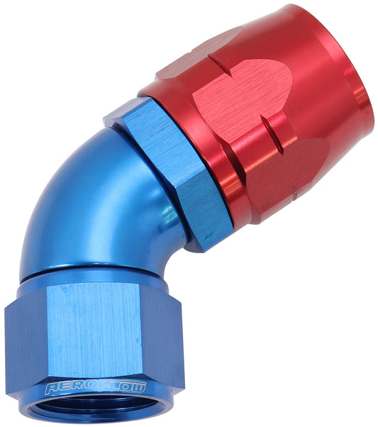 AF558-16-12 - ALLOY 60 DEG HOSE END -16 HOSETO -12AN EXPANDER HOSE END BLU