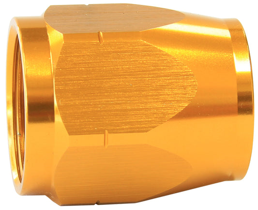 AF559-08DCG - GOLD HOSE END SOCKET CUTTER STYLE FITTINGS ONLY