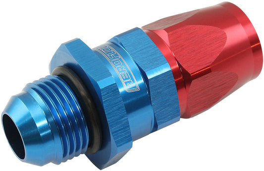 AF580-10-10D - MALE -10AN to 10AN TEFLON HOSEEND STRAIGHT MALE ORB BLUE