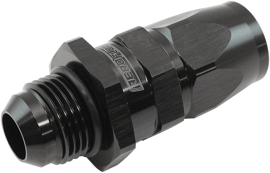 AF580-10-10DBLK - MALE -10AN to 10AN TEFLON HOSEEND STRAIGHT MALE ORB BLACK