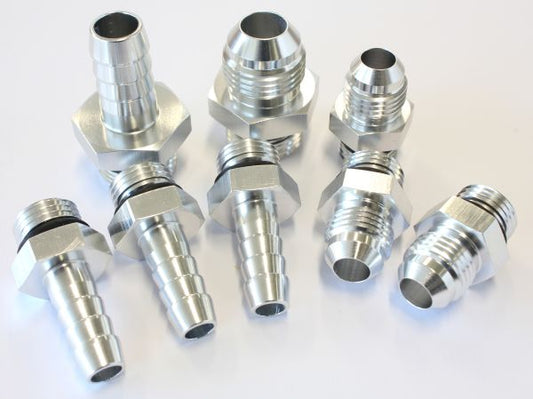 AF59-1016S - AEROFLOW SURGE TANK FITTINGS SILVER REPL KIT BARB & AN FITT