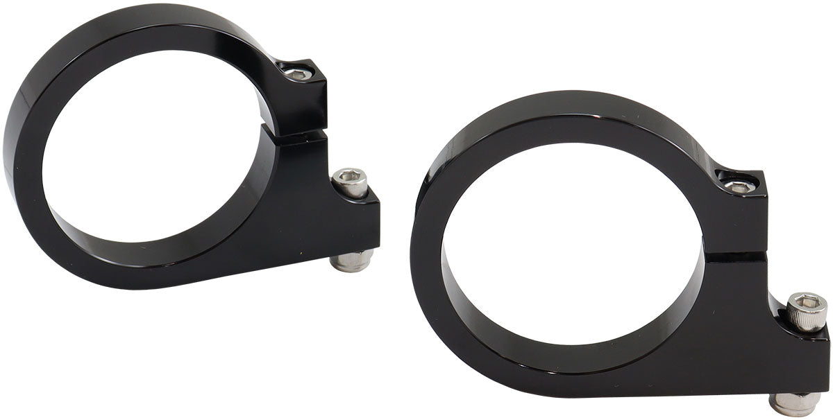 AF59-1120BLK - REPLACEMENT MOUNTING BRACKETS BILLET 77-1021 2" DIAMETER PAIR Aeroflow - AF 59-1120BLK