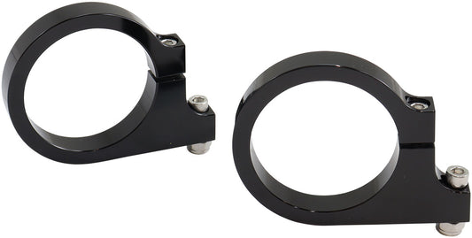 AF59-1120BLK - REPLACEMENT MOUNTING BRACKETS BILLET 77-1021 2" DIAMETER PAIR Aeroflow - AF 59-1120BLK