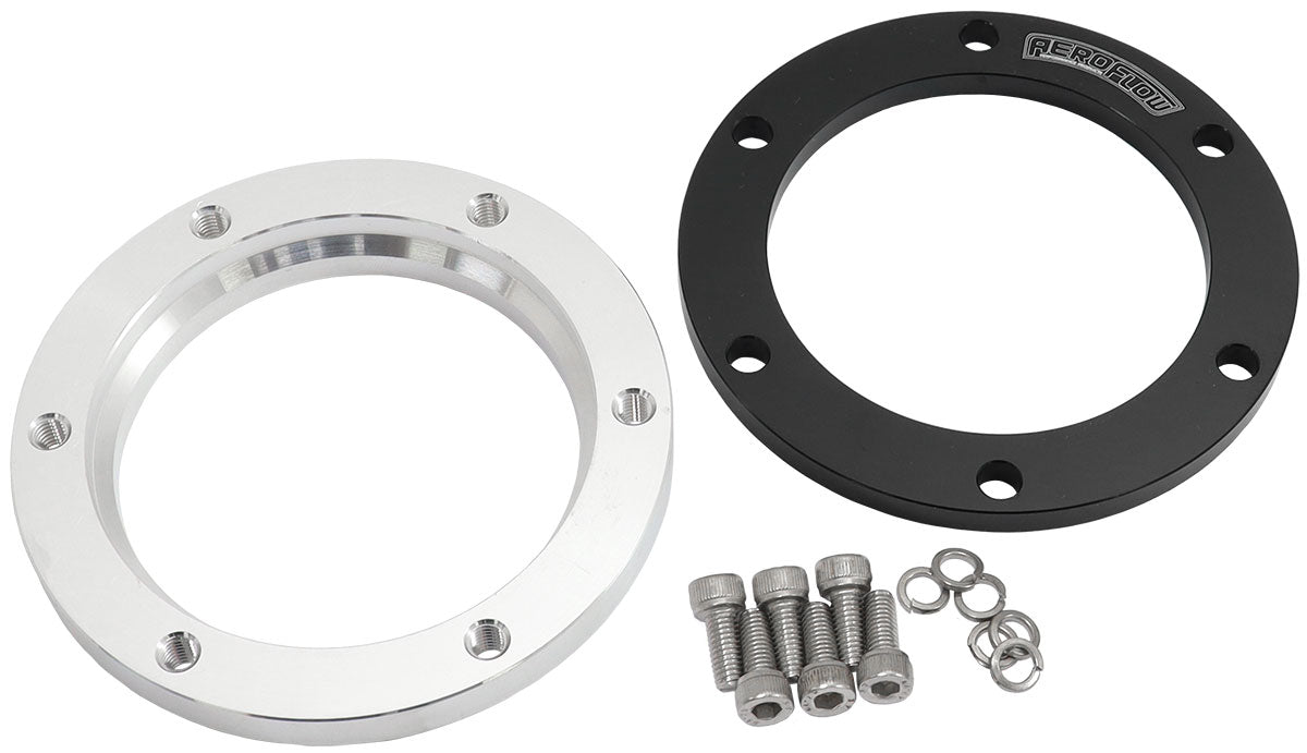 AF59-3144D - WELD IN CONVERSION SINGLE FUELPUMP 40mm ALLOY HANGER SURGE TANK Aeroflow - AF 59-3144D