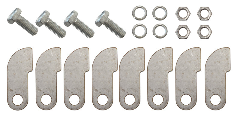 AF59-4175 - MERGE COLLECTOR TABS WITH BOLT8 x TABS AND 4 x BOLT AND NUTS