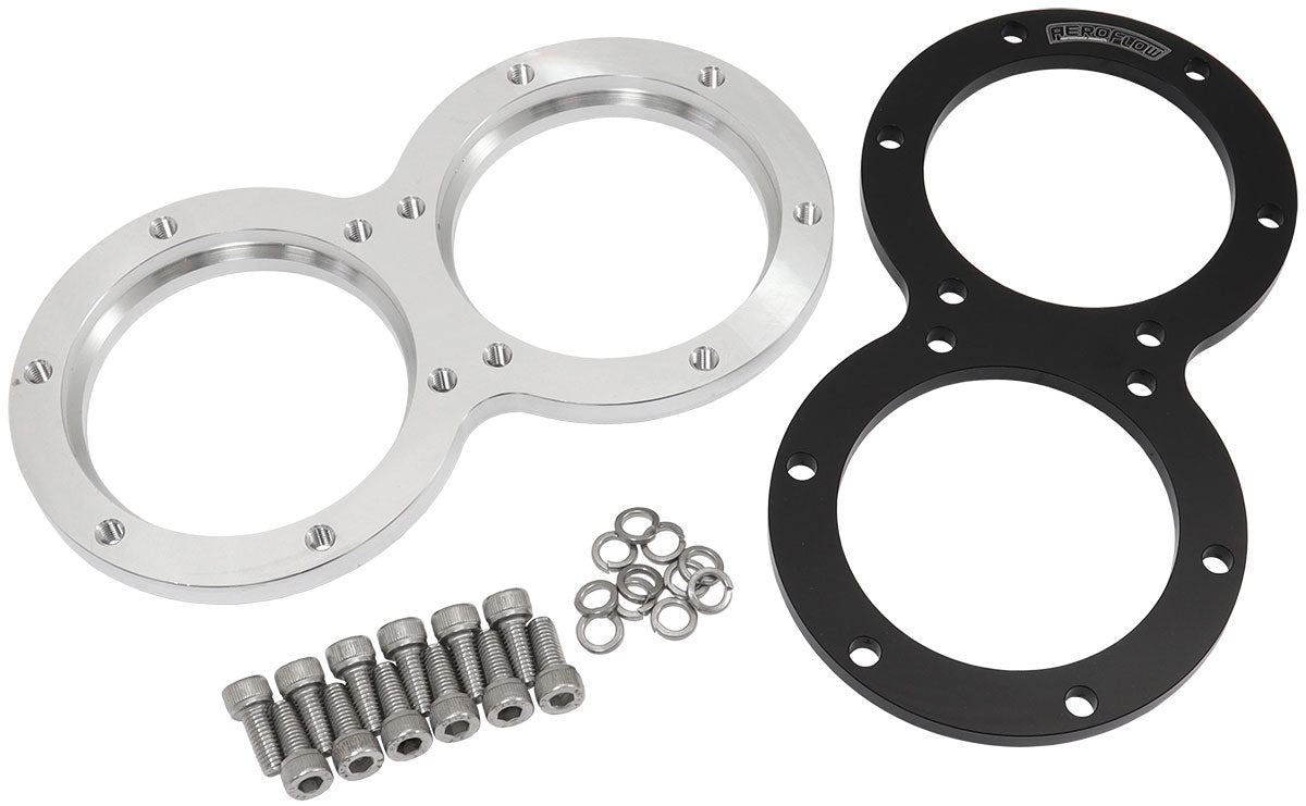 AF59-4244D - WELD IN CONVERSION DUAL FUEL PUMP 40mm ALLOY HANGER SURGE TANK Aeroflow - AF 59-4244D
