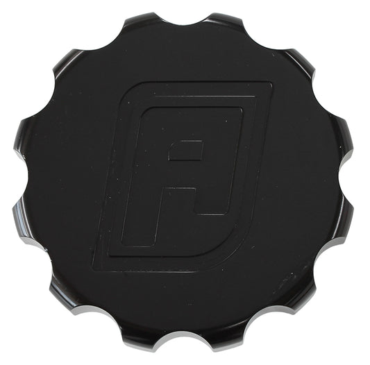 AF59-5000BLK - BILLET OIL FILLER CAP BLACK -16ORB FOR FABRICATED COVERS