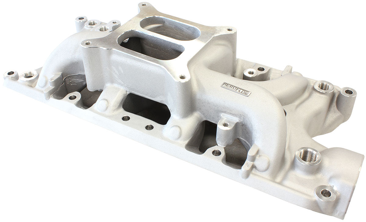 AF6010-2001 - SBF AIR GAP INTAKE MANIFOLD DUAL PLANE FORD 302 NATURAL