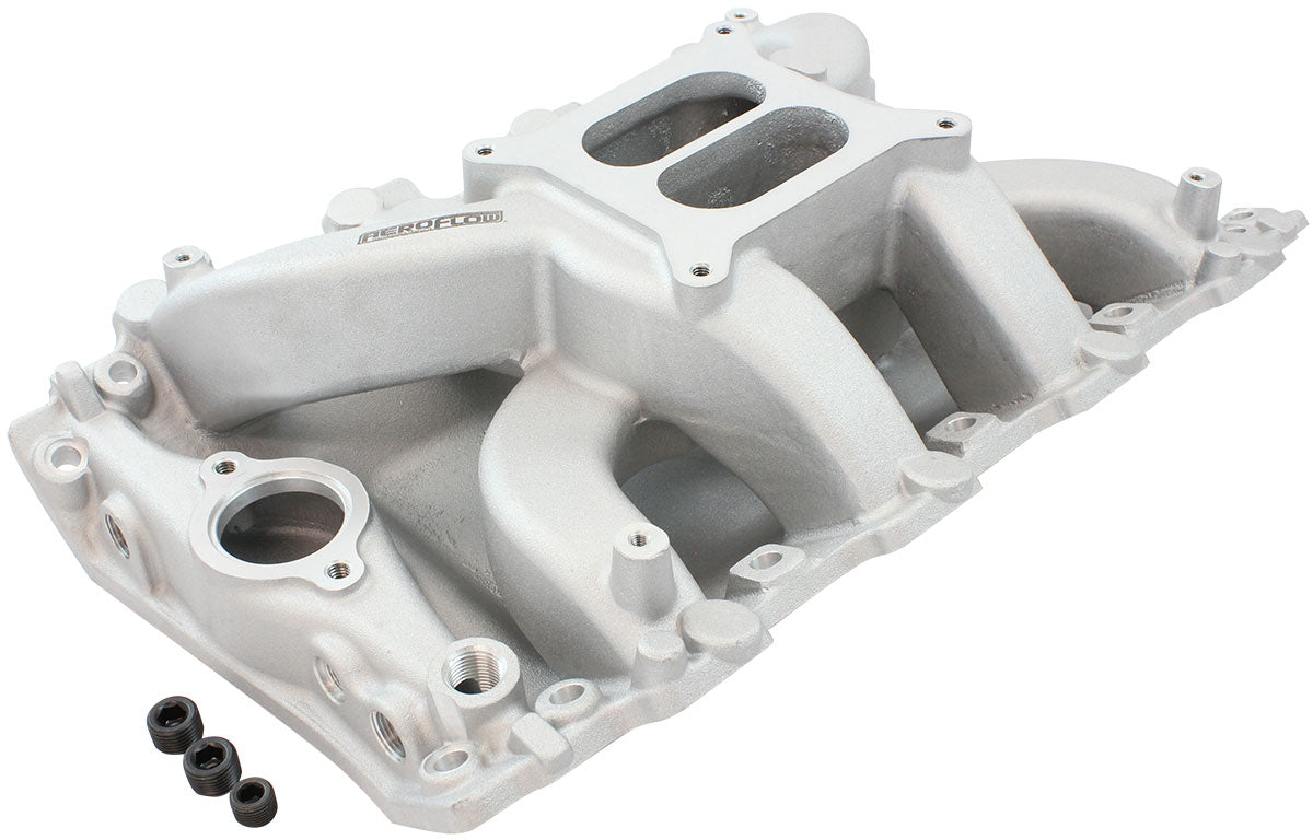 AF6010-4000 - HOLDEN 304 VN INTAKE MANIFOLD DUAL PLANE AIR GAP NATURAL