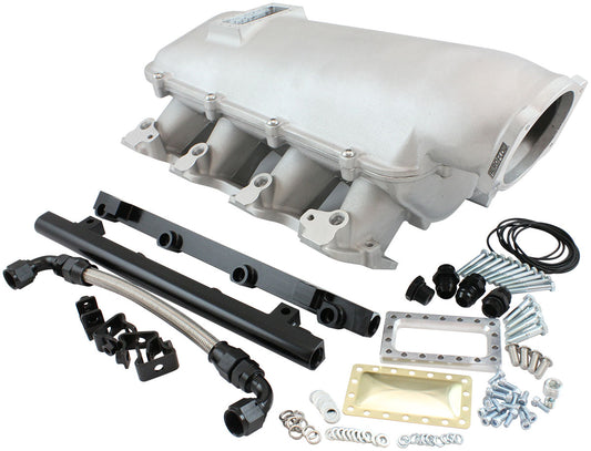 AF6063-6000 - GM LS MODULAR INTAKE MANIFOLD RECTANGLE PORT LOW RISE EFI NATURAL Aeroflow - AF6063-6000