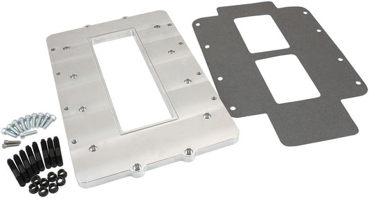 AF6086-0000 - 6-71 8-71 BLOWER TOP PLATE MODULAR INTAKE MANIFOLD NATURAL BILLET AF 6086-0000