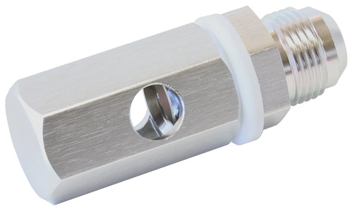 AF611-08 - ROLL OVER VALVE -8AN SILVER BOLT IN STYLE 2XWASHER