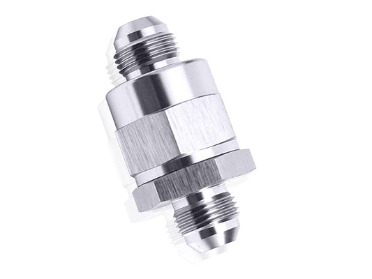 AF612-12S - CHECK VALVE INLINE -12AN SILVER / ONE WAY VALVE